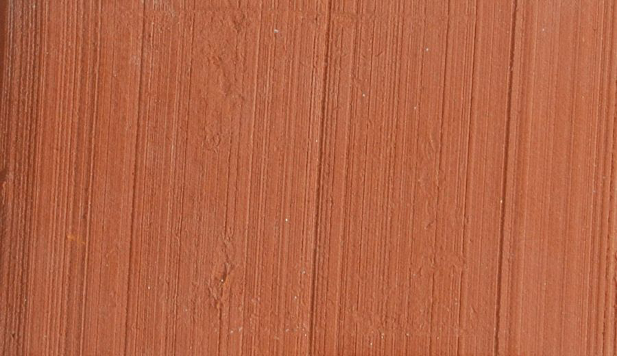 Smooth red clay
